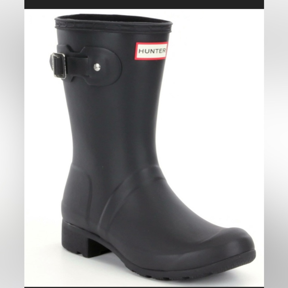 Hunter Boots - short version - black